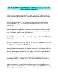 Medicare Part D and Advantage Plans: 2024/2025 Q&A