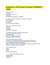 Ultrasound Physics Exam Review: Questions and Answers