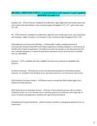 Sharp Printer Parts and Functions Glossary 2024/2025