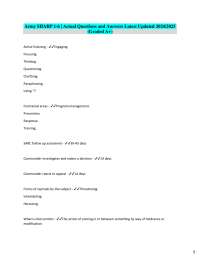 Army SHARP Program: Comprehensive Study Guide 2024/2025