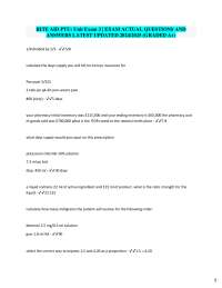 Pharmacy Technician Exam: Pharmaceutical Calculations Q&A