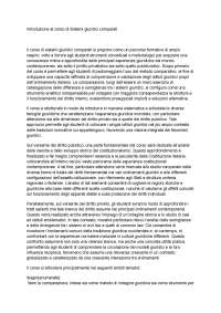 Introduzione al corso di Sistemi giuridici comparati