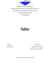 fundamentos de la fisioterapia
