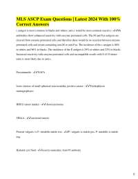 Clinical Laboratory Science Key Concepts and Diagnostic Tests