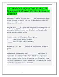 Plastic Surgery Exam Prep: Questions and Answers for CST Review
