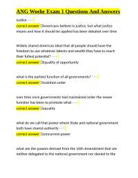 American Government Q&A: Key Concepts and Principles