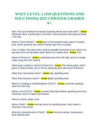 WSET Level 2 Wine Exam Prep: 450 Questions & Answers