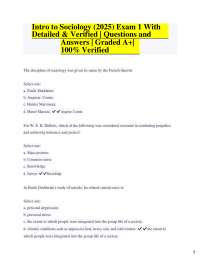 Sociology Practice Questions: Test Your Knowledge
