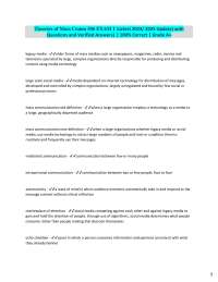 Mass Communication Theories: Key Concepts and Definitions
