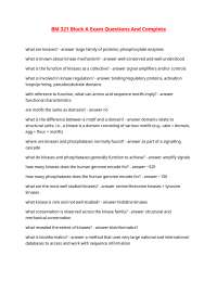 Kinase Function and Regulation: Exam Q&A