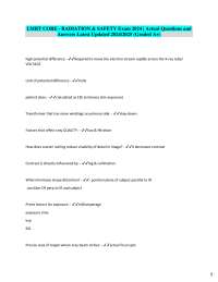 X-ray Physics: Key Concepts and Image Quality Factors