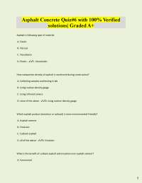 Asphalt Materials and Pavement Construction: Q&A for Civil Engineering Students