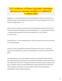 Sprinkler System Maintenance and Inspection Guide