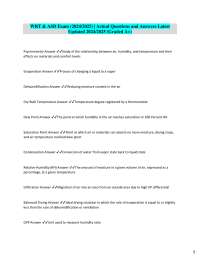 Psychrometry and Drying Principles: Key Concepts and Definitions