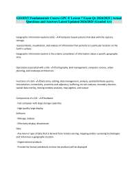 Geographic Information Systems (GIS) Overview: Components, Functions, and Spatial Analysis