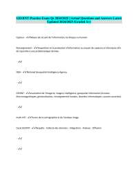 Capteurs et Renseignement Géospatial (GEOINT): Guide d'Introduction