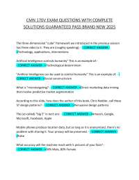 CMN 170V Exam Q&A: Technology, Society, and the Attention Economy