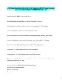 Cardiovascular System and Blood: Key Concepts and Conditions