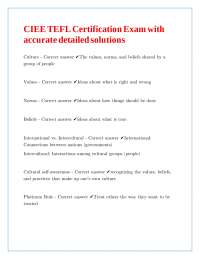 Intercultural Competence Exam Preparation: Key Concepts and Definitions