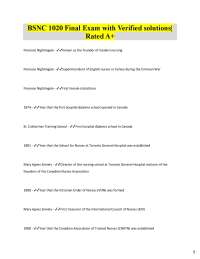 Canadian Nursing History: Key Milestones & Professional Standards