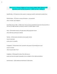 Fact vs. Fiction Midterm Exam: Journalism, Misinformation & Media Ethics