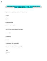 Clinical Nutrition Exam Q&A (2024/2025): Comprehensive Review