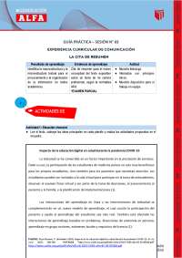 Tarea de ayuda comunicación