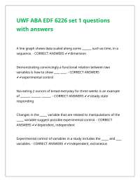 ABA Data Analysis: Questions and Answers