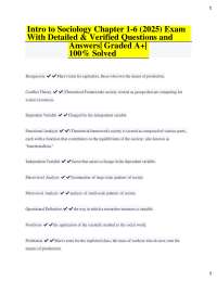 Sociology Exam Prep: Key Concepts & Definitions