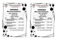 temario de clases geometria