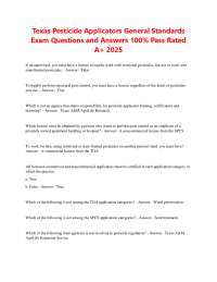 Texas Pesticide Applicator Exam Prep: Questions & Answers for 2025