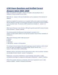 LCAS Exam Questions and Verified Correct Answers latest 2025–2026.pdf