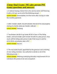 Michigan Real Estate Salesperson Exam Prep: Q&A Study Guide