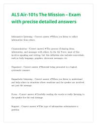 Air Force Leadership and Communication Exam Questions
