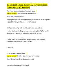 IB English Exam Paper 1/2 Review: Themes, Motifs, and Contexts