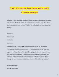 NAVLE Practice Test: Veterinary Medicine Exam Questions