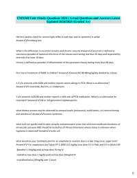 CMN568 Unit 5 Hay: Child Psych Questions 2024 | Actual Questions and Answers Latest Update