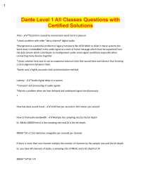 Dante Networking: Questions and Solutions for Audio Engineers