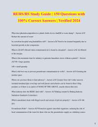 Environmental Health & Safety Study Guide: 150 Q&A for Exam Prep