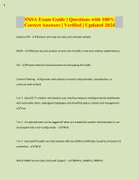 SNSA Exam Study Guide: SonicWall Firewall Questions and Answers