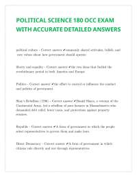Political Science Exam Prep: Key Concepts and Definitions