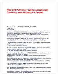 NSG 533 Pulmonary (2025) Actual Exam Questions and Answers A+ Graded.pdf