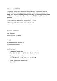 Fisica Tecnica Ambientale - Elaborato 3