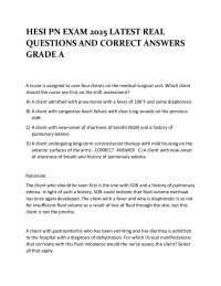PN Exam Questions: Fluid & Electrolyte Balance in Nursing