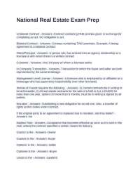 Real Estate Exam Prep: Key Concepts & Definitions
