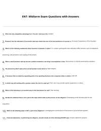 Entrepreneurship Midterm Exam: Questions and Answers