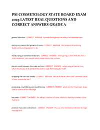 Cosmetology State Board Exam Prep: 2025 Q&A Guide
