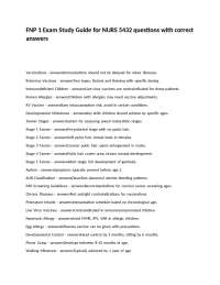 FNP Exam Study Guide: Key Concepts in Women's and Pediatric Health