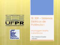 MATRIZ ADMINTÂNCIA -