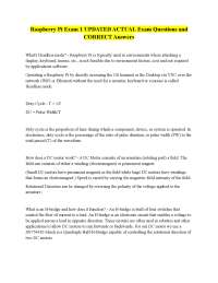 Raspberry Pi Exam Questions and Answers: A Comprehensive Study Guide